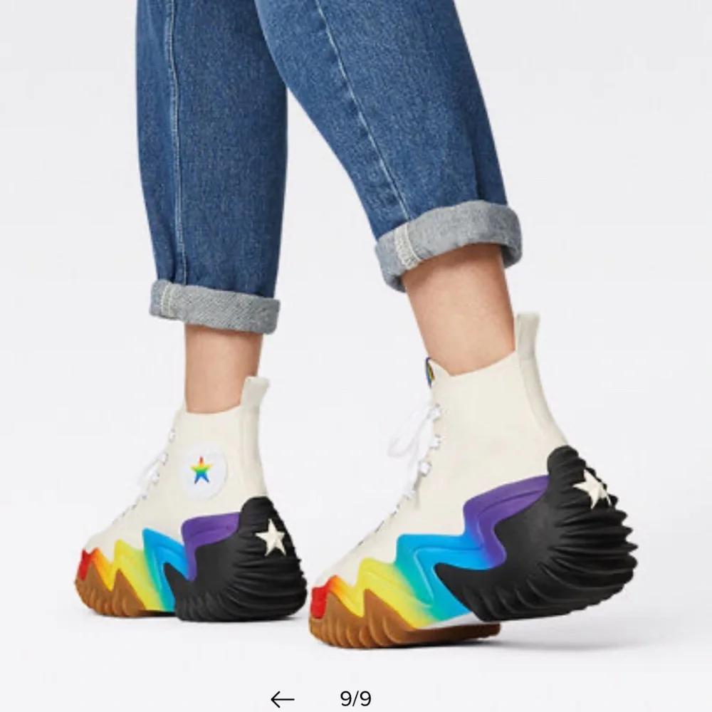 CONVERSE Run Star Motion CX Platform Pride- AUTHENTIC!